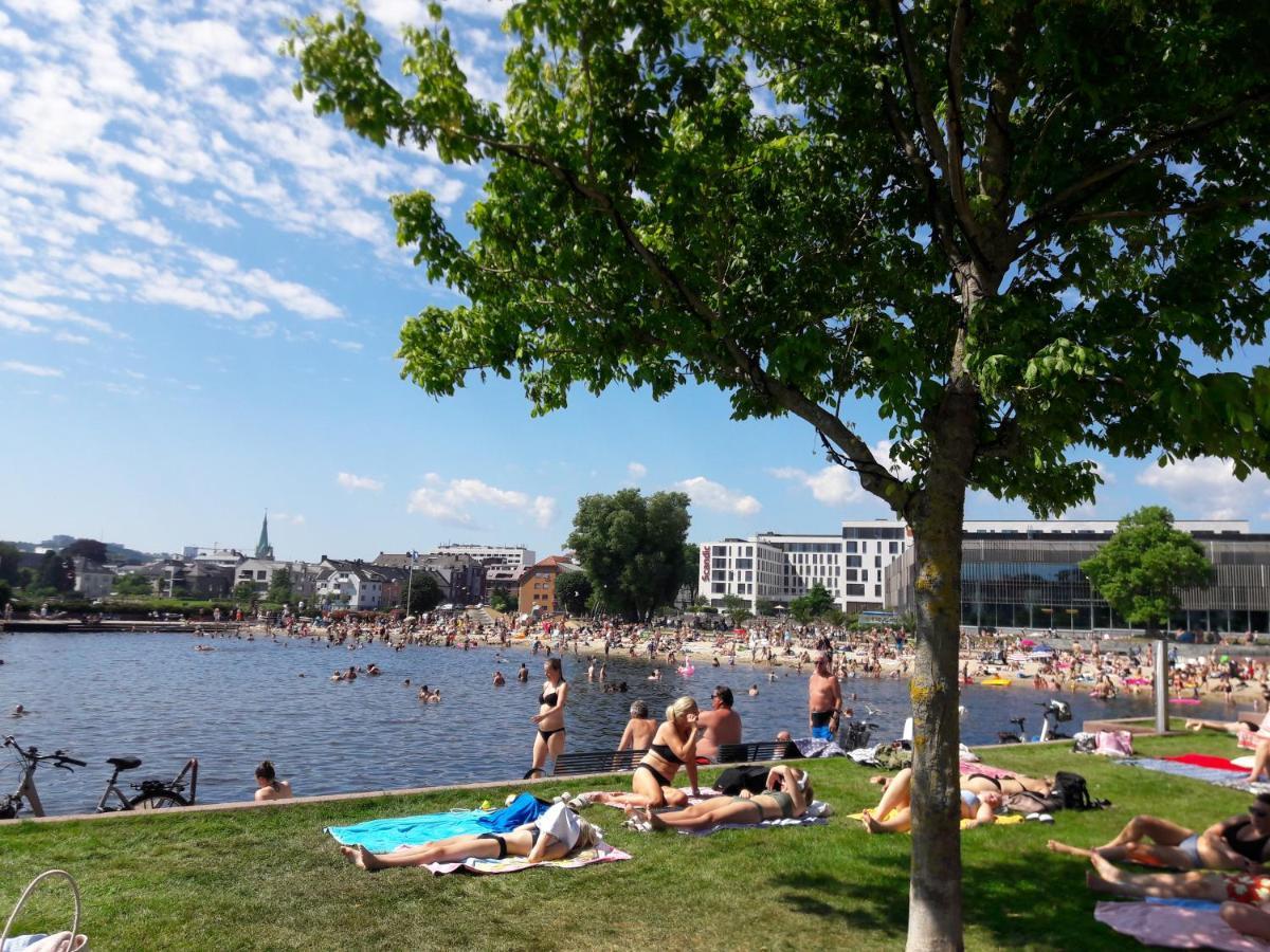 Apartment Bystranda - City Beach Kristiansand Exterior photo